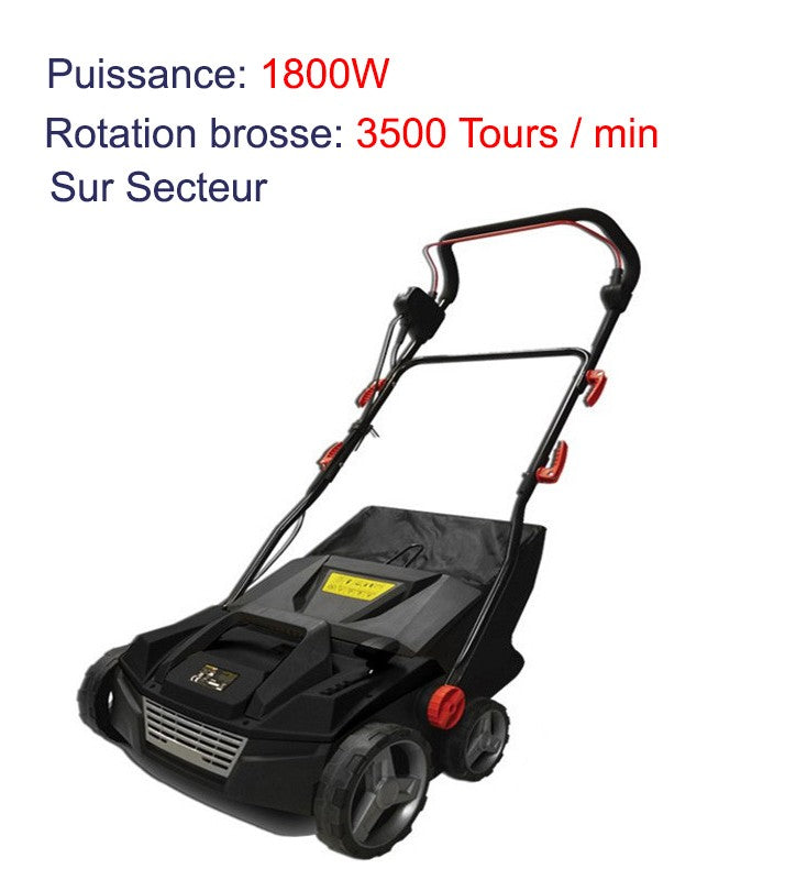 Brosse aspirante gazon synthétique